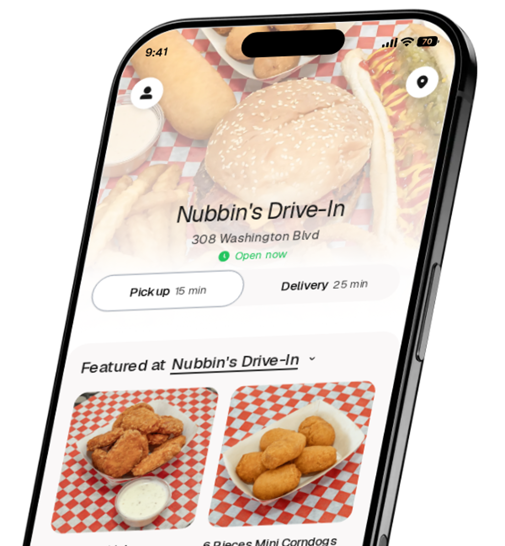 Nubbin's Drive-In app preview
