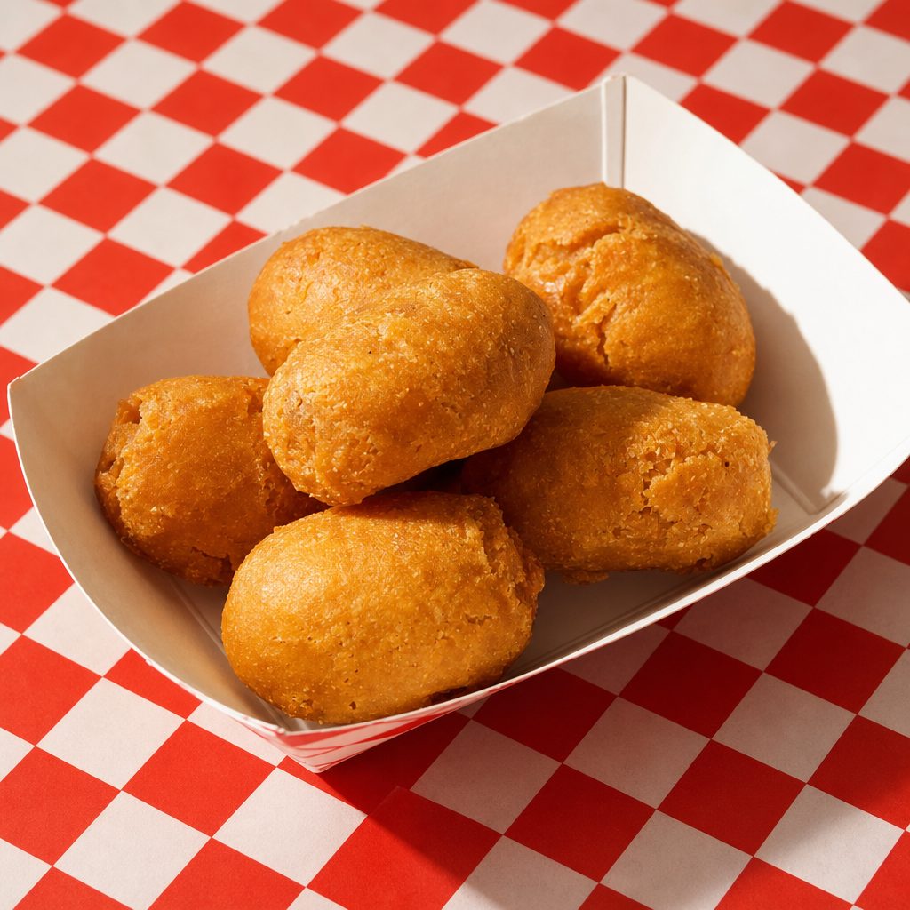 12 Pieces Mini Corndogs.