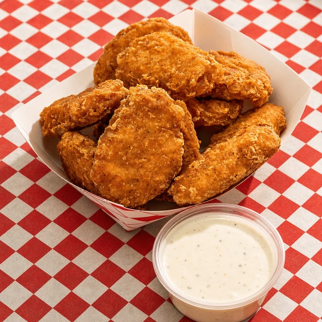 6 Pieces Chicken Nuggets.